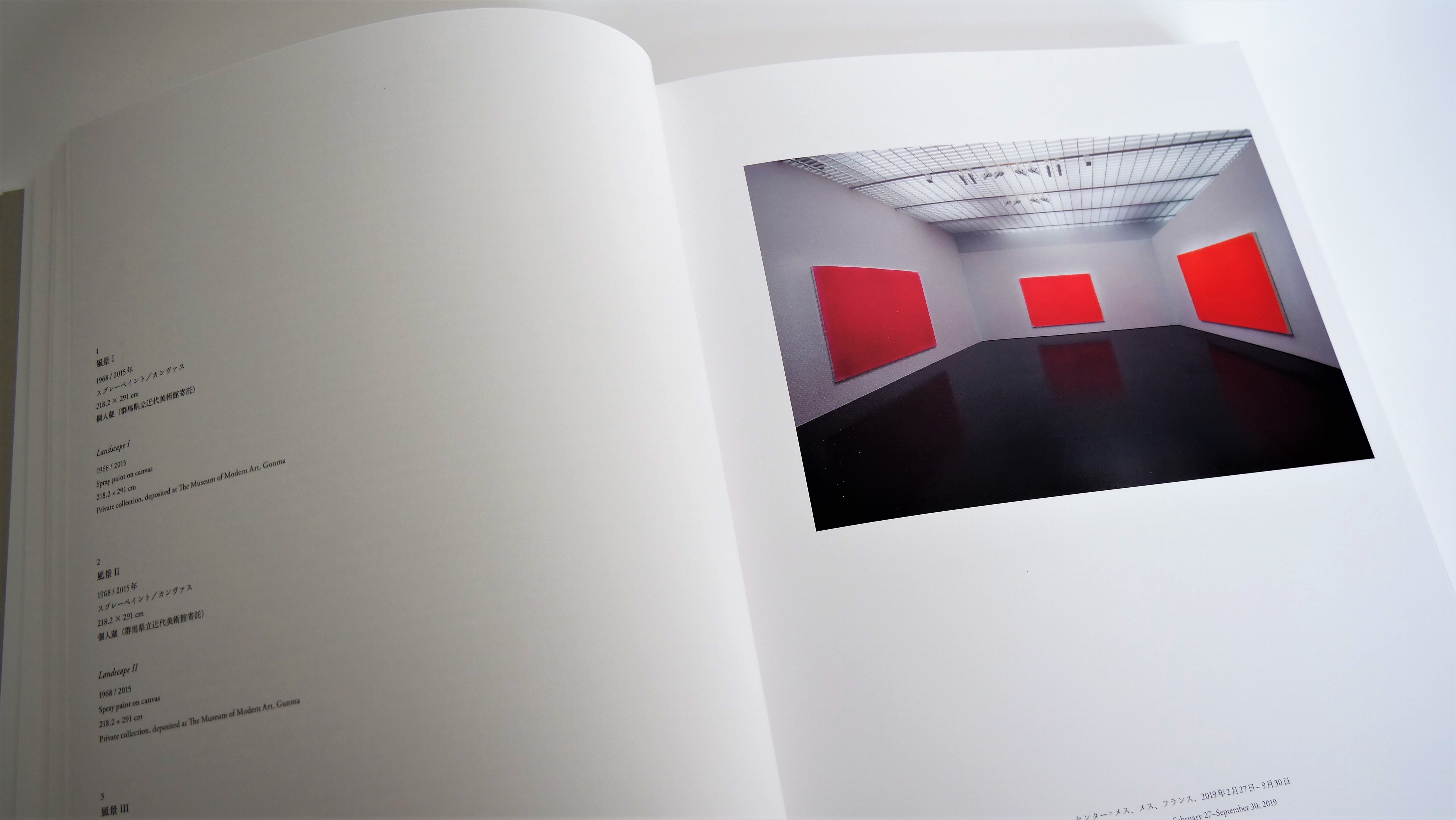 もの」派を代表するアーティスト・李禹煥、展覧会公式図録。作品に命を