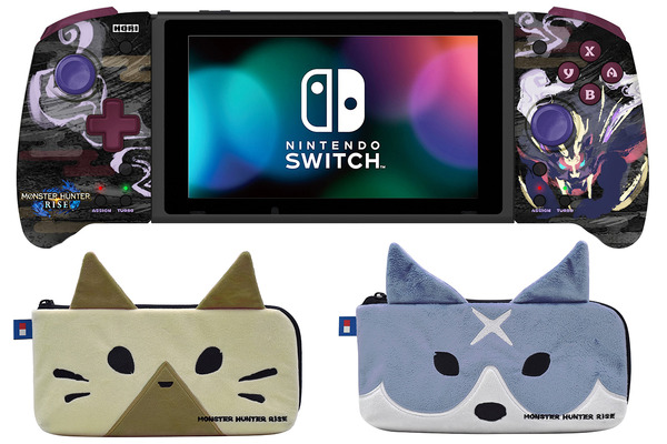 モンハンライズ』スイッチ用アクセサリーが発売決定！和風デザイン