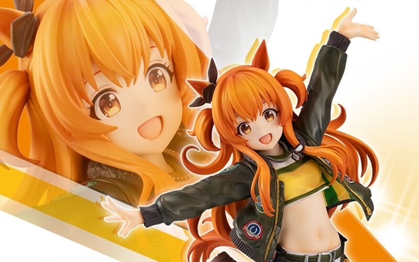 ウマ娘』マヤノトップガンが両手を目一杯広げたポーズで1/7スケール