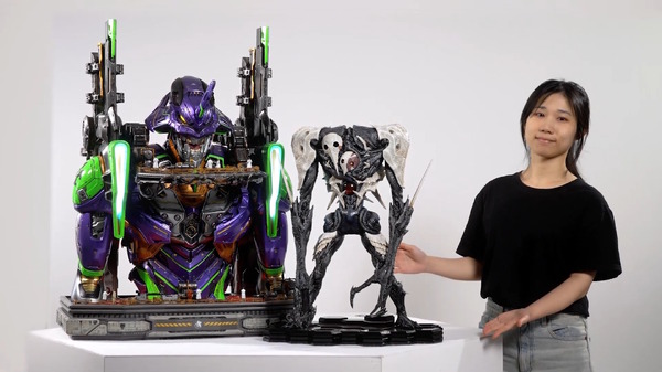 全高約86cm、ヒューマンスケールの圧倒的存在！「エヴァンゲリオン初