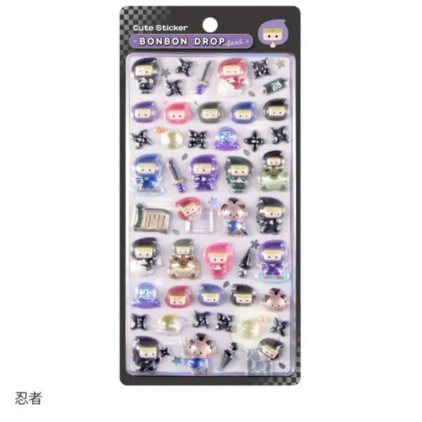 ボンボンドロップシールより和柄、churukiraシリーズなど全28柄が再販