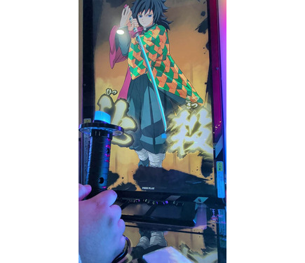 日輪刀を振るって戦う！新作アーケードゲーム『鬼滅の刃 日輪バトル