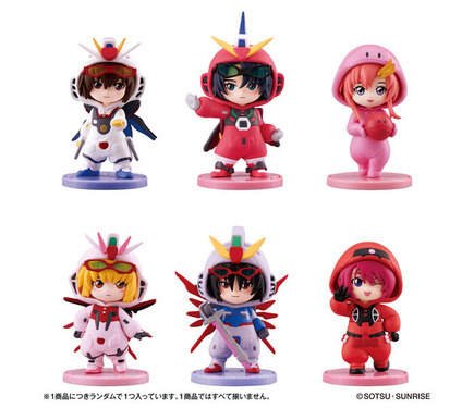 ガンダム「SEED DESTINY」キラやラクスたちがモビルスーツのコスプレ