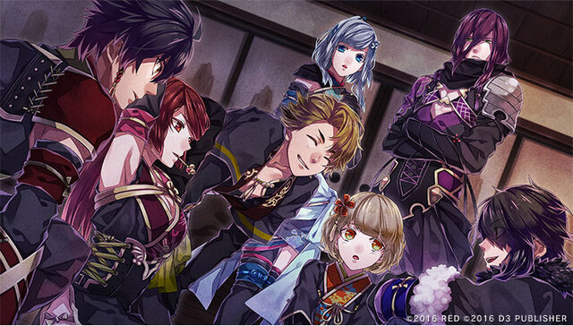 乙女ゲーム『百花百狼 ～戦国忍法帖～』物語の一幕が公開、店舗特典