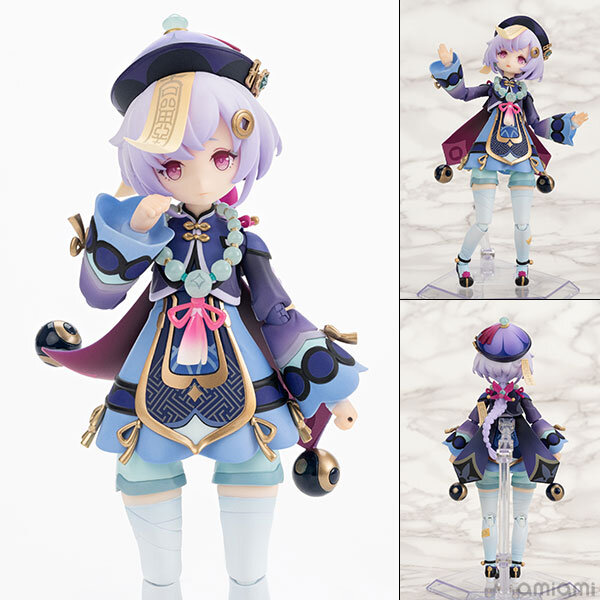 原神』「七七」の可動フィギュア、予約開始！額のお札を抑えたり