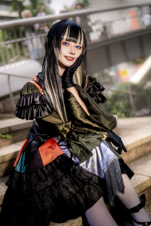 コスプレ】福岡の美女レイヤーが「ホロライブ」儒烏風亭らでんに