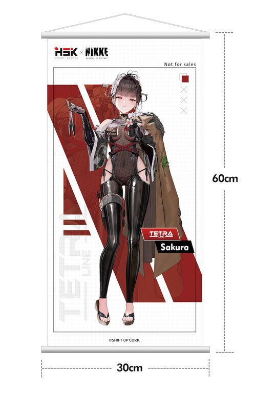 背中で魅せる”忍者！『勝利の女神：NIKKE』サクラが「黒夜密行