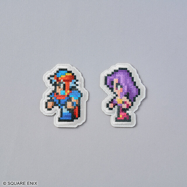 FF』ピクセルリマスターのキャラクターたちが可愛いワッペンに