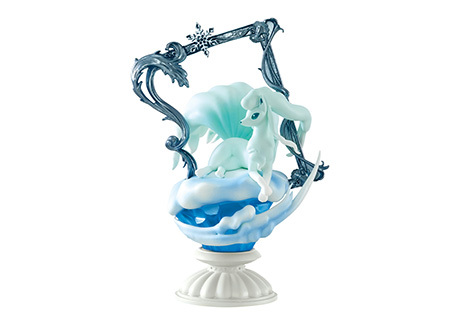 ピカチュウ、スイクンを額縁&エフェクトが美しく彩る！フィギュア