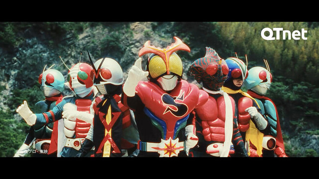 仮面ライダーX・アマゾン・ストロンガーの3人が初登場 栄光の7人