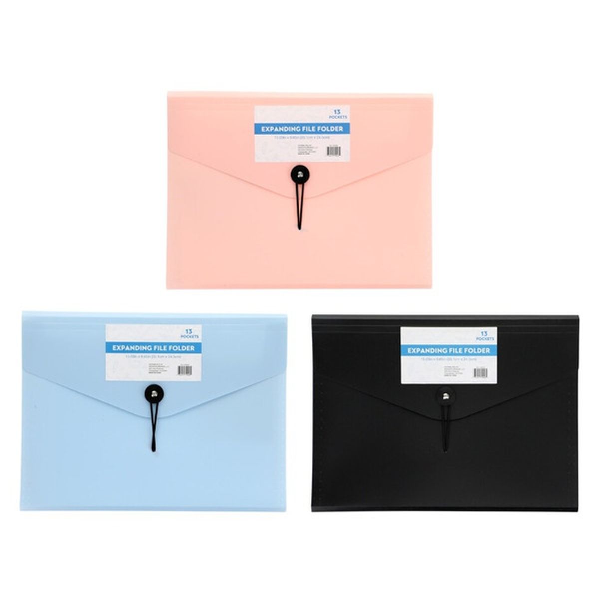 Family Dollar Stores Assorted Expanding File Folders (1 each