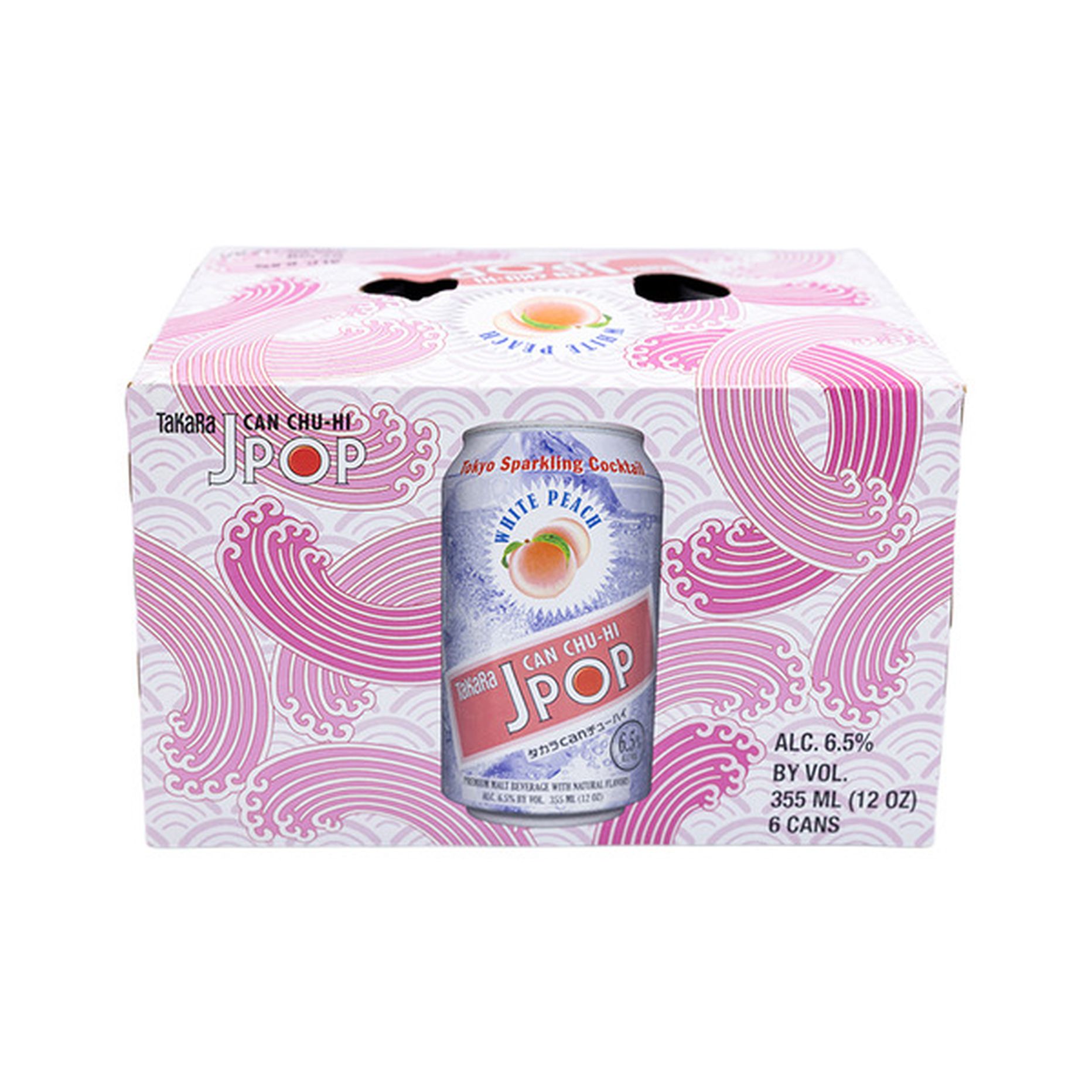 Takara Jpop White Peach Premium Malt Beverage (12 fl oz) Delivery