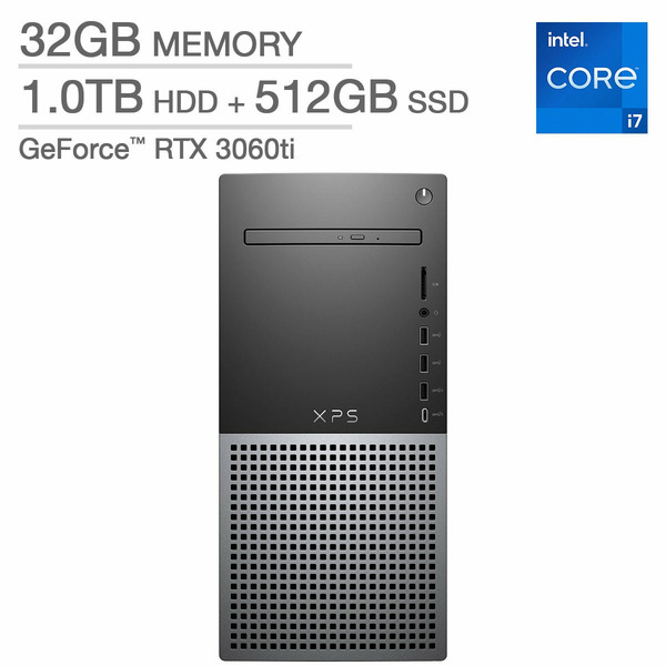 Dell XPS 8950 Desktop - 12th Gen Intel Core i7-12700 - GeForce RTX