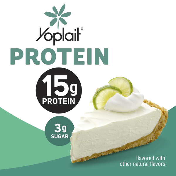 Yoplait Protein Key Lime Pie Yogurt Cultured Dairy Snack Cup Same