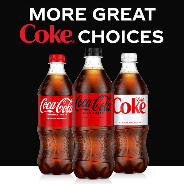 Coca Cola Zero Sugar Soda Bottle Same-Day Delivery or Pickup