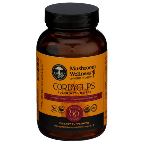 Herb Pharm Organic Cordyceps Mushroom Wellness Same-Day Delivery