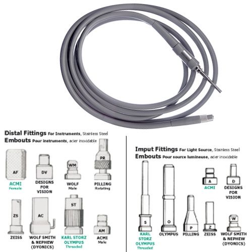 Stryker/Storz fiber optic cables - Instrumentarium