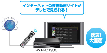 HVT-BCT300 | 地上・BS・110度CSデジタルハイビジョンチューナー