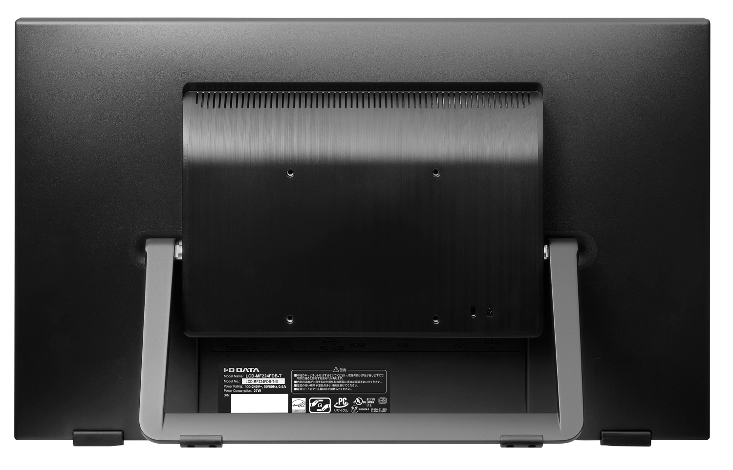 LCD-MF224FDB-T | 10点マルチタッチ対応21.5型ワイド液晶ディスプレイ