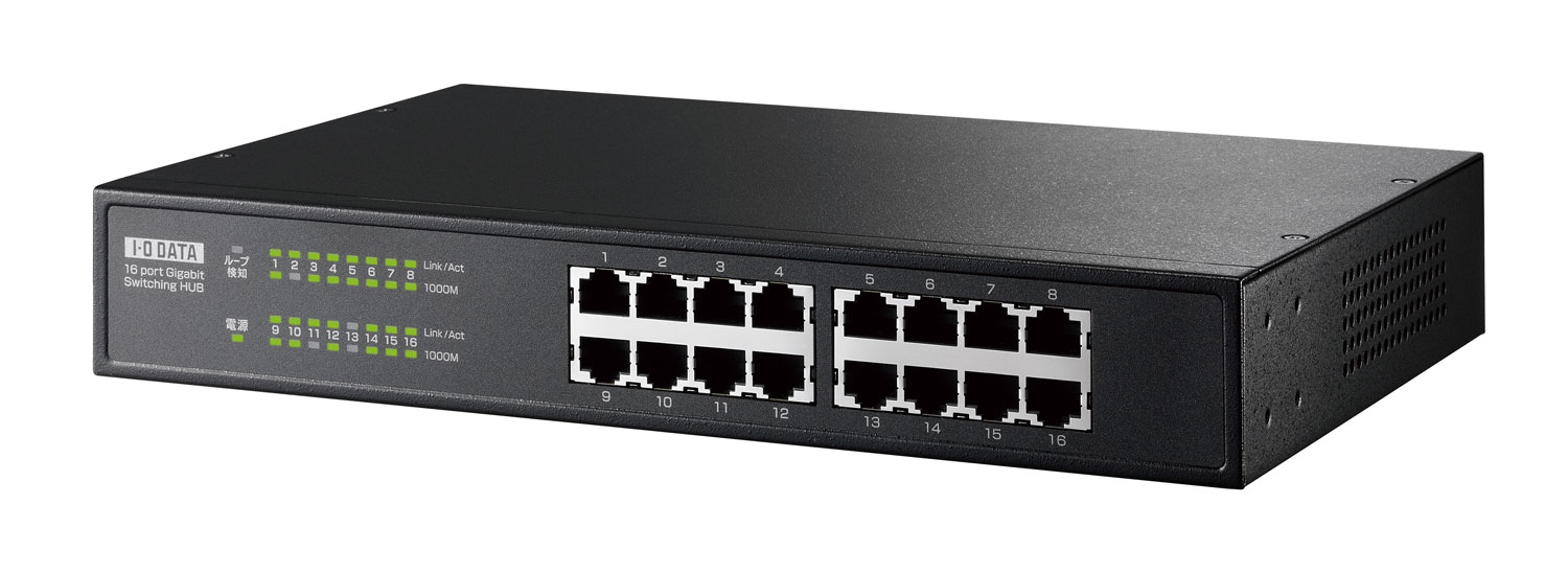 ETG-ESH16NA 仕様 | スイッチングハブ | アイ・オー・データ機器 I-O DATA