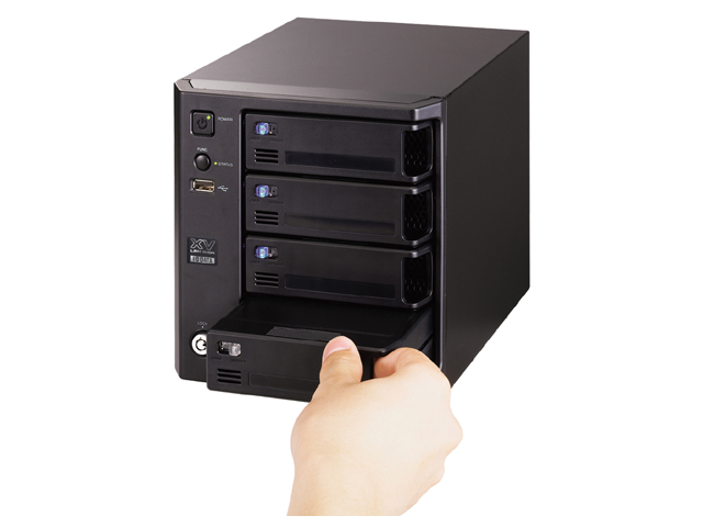 アイ・オーデータ LAN DISK XV 3TBHDD付 IO DATA NAS アイ・オーデータ