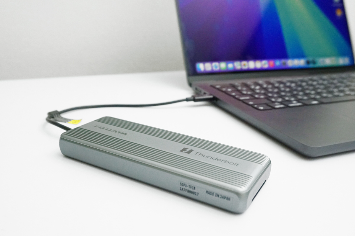 未開封 I-O DATA Thunderbolt 5 4TB SSD 国内メーカー初※！最新規格