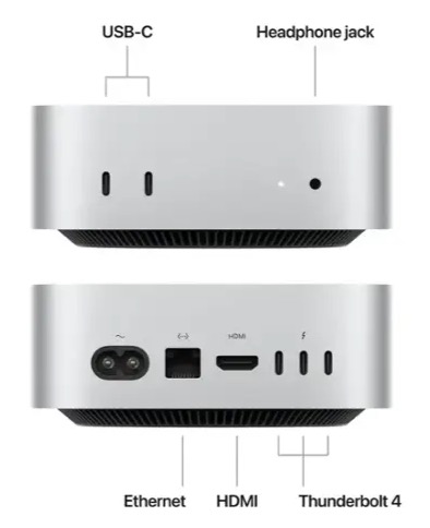 Mac Mini - M4 (2024) - 16 GB Memory 256 GB SSD - iCanConnect