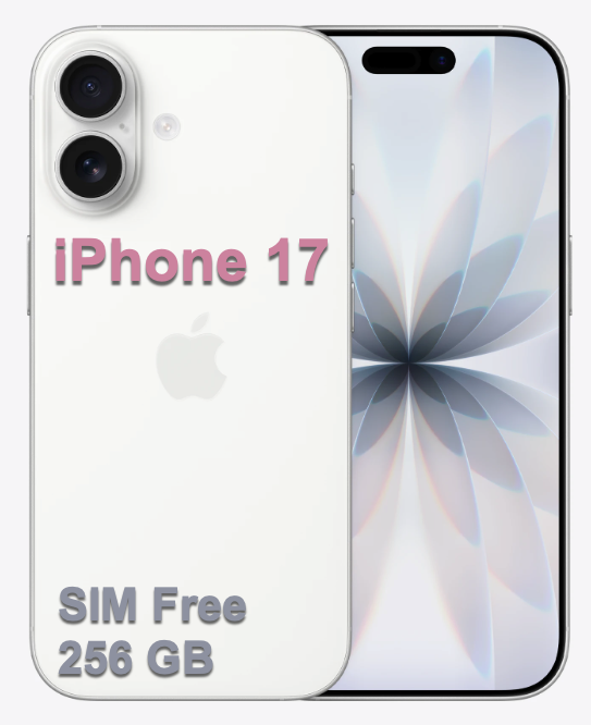 iPhone 17 - White - 256GB - SIM Free - iCanConnect
