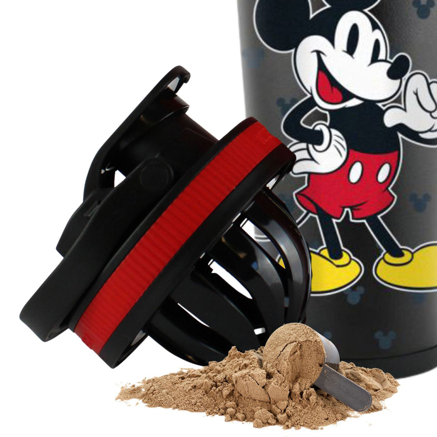 Disney's True Original Mickey Mouse 4D Shaker Bottle | Ice Shaker