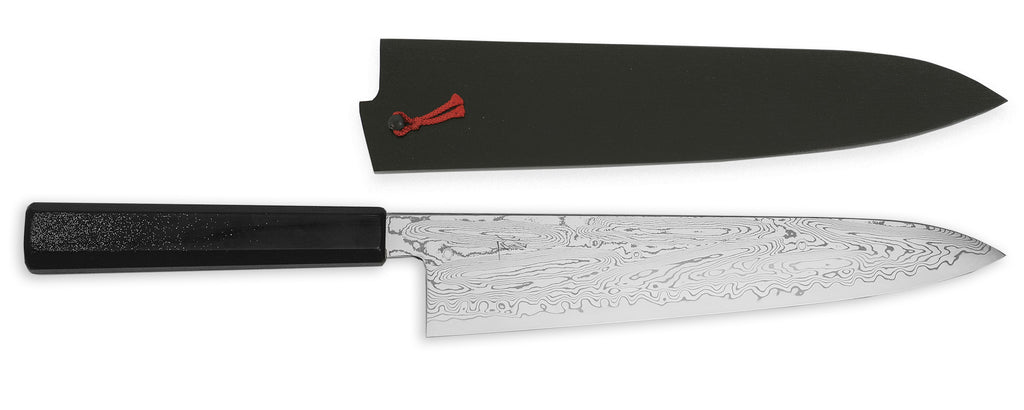 中川作 煌 STRIX 和牛刀 (黒摺漆鞘付) – 堺一文字光秀