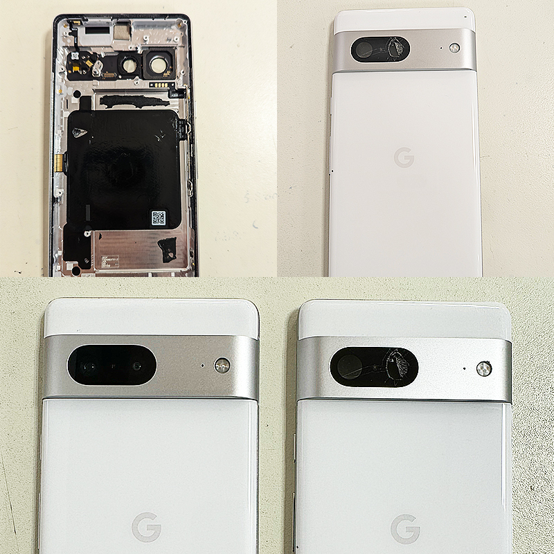 Pixel 7 背面カメラのガラスが割れた！！背面パネルとバッテリー交換で