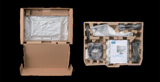 iDATEN(韋駄天)｜ PHILIPS液晶ディスプレイ 省資源化パッケージ