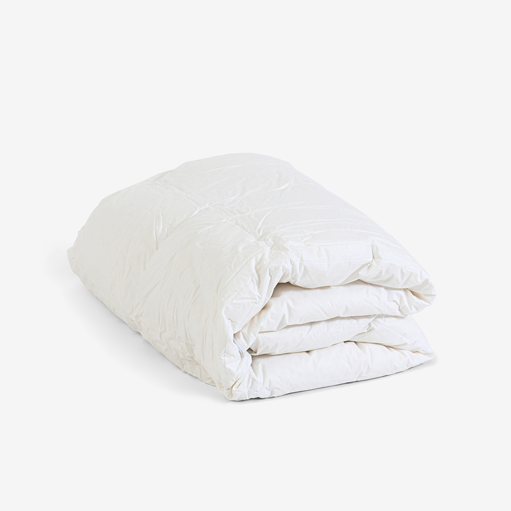 羽毛布団「ダウナ 肌掛け」全3サイズ サービスカバー付き | 【公式