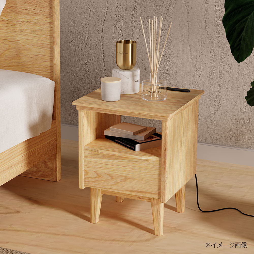 ナイトテーブル「トワレ」幅34cm オーク材NA色 | 【公式】大塚家具