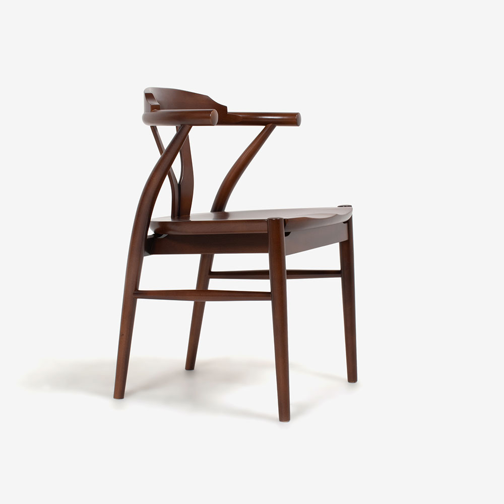 秋田木工 ダイニングチェア「AK-006」ブナ材 BWN色 | 【公式】大塚家具