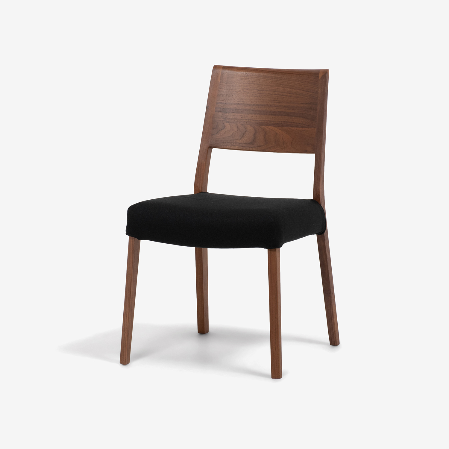 ダイニングチェア「シネマ Bタイプ」ウォールナット材 ウォールナット