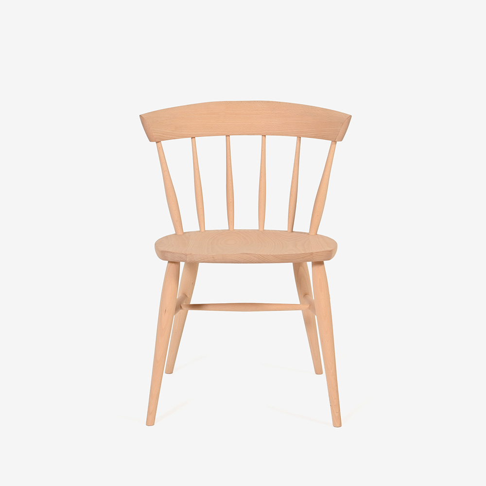 ダイニングチェア 「トリート SC6F」板座 ブナ材 NM色【受注生産品