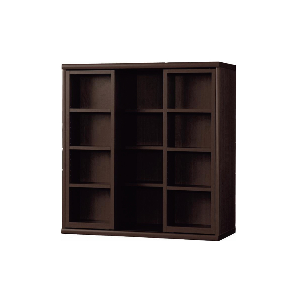 小島工芸 書棚「ニューオファー NOF-90 スライドオープン」幅90cm 全4