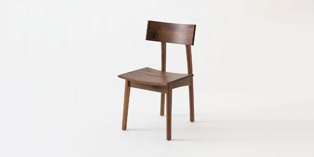 飛騨産業 ダイニングチェア「森のことばWalnut SW210」ウォールナット