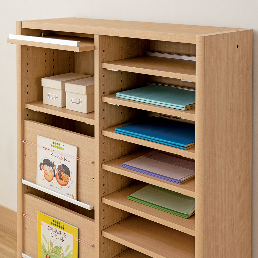 小島工芸 書棚「ニューエポックボード NEP-60 オープンE」幅61cm 全3色