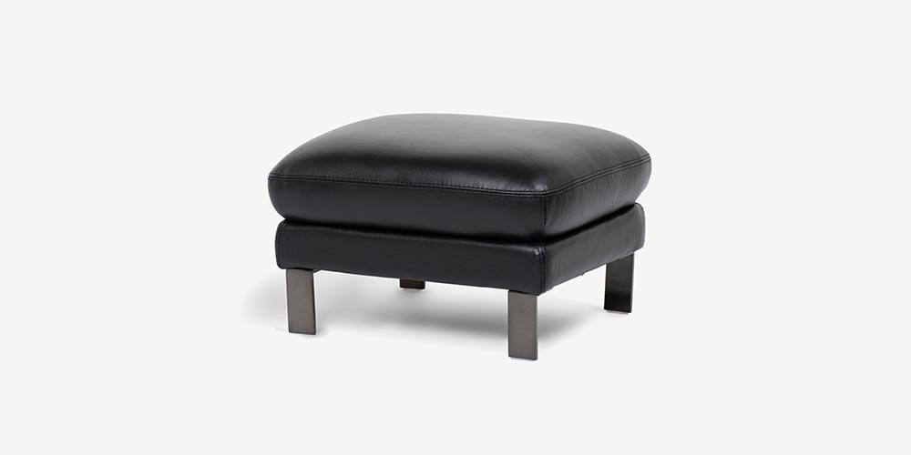 オットマン「L/S 58N（エルエス58）」革#J-023Cブラック色 | 【公式