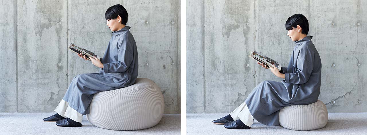 PUUF NEST Cover Black｜1人掛け｜IDEE SHOP Online