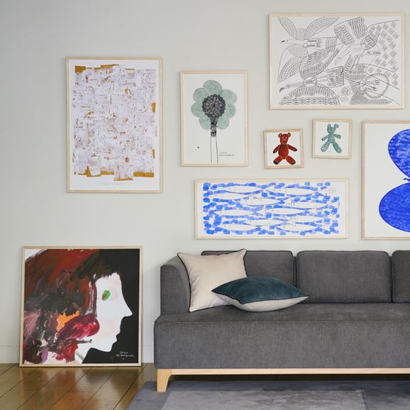 定番品】山口一郎 「HANA-green」｜ポスター｜IDEE SHOP Online