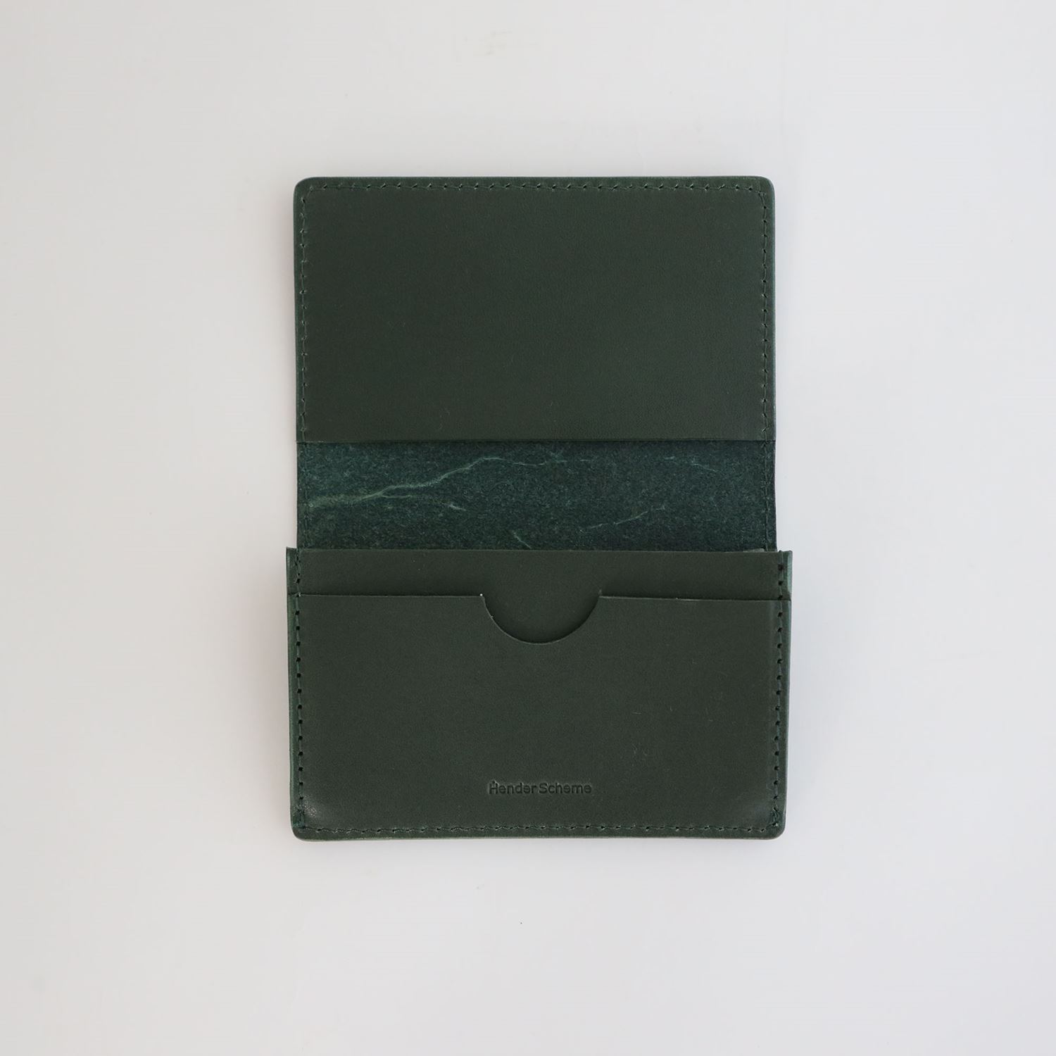 在庫限り】 Hender Scheme folded card case グリーン｜これまでに販売