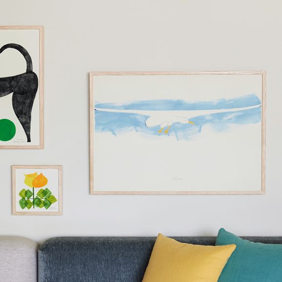 エディション】 山口一郎 「カモメ」｜ポスター｜IDEE SHOP Online