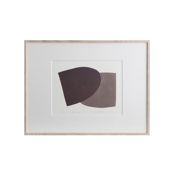 黒木周「Connect-26」クロスグラフ 2020年 IDEE取扱版画家 黒木周