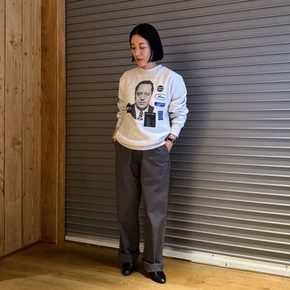 数量限定】 museum of daily for IDEE Sweat L｜トップス｜IDEE SHOP