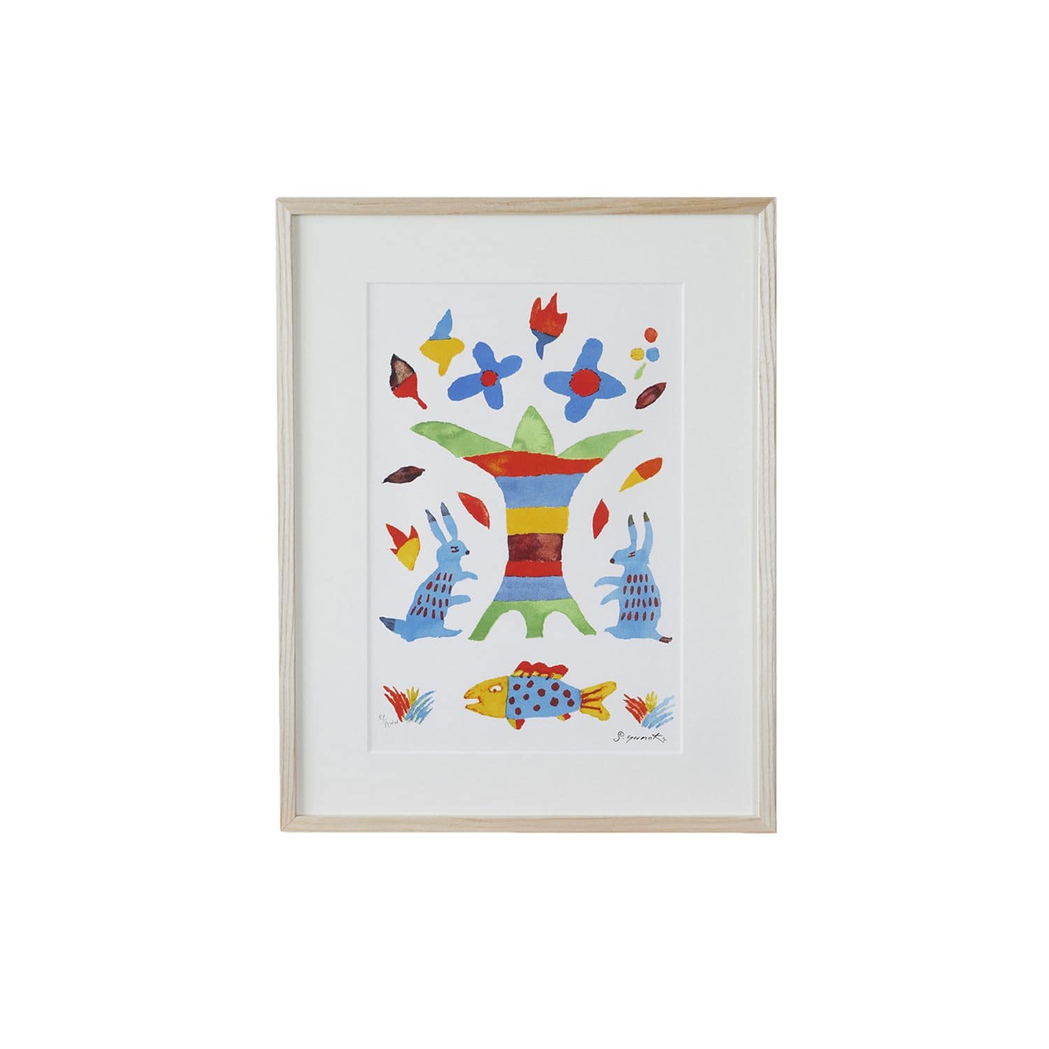 エディション】 柚木沙弥郎 「生命の樹」 2nd Edition｜これまでに販売