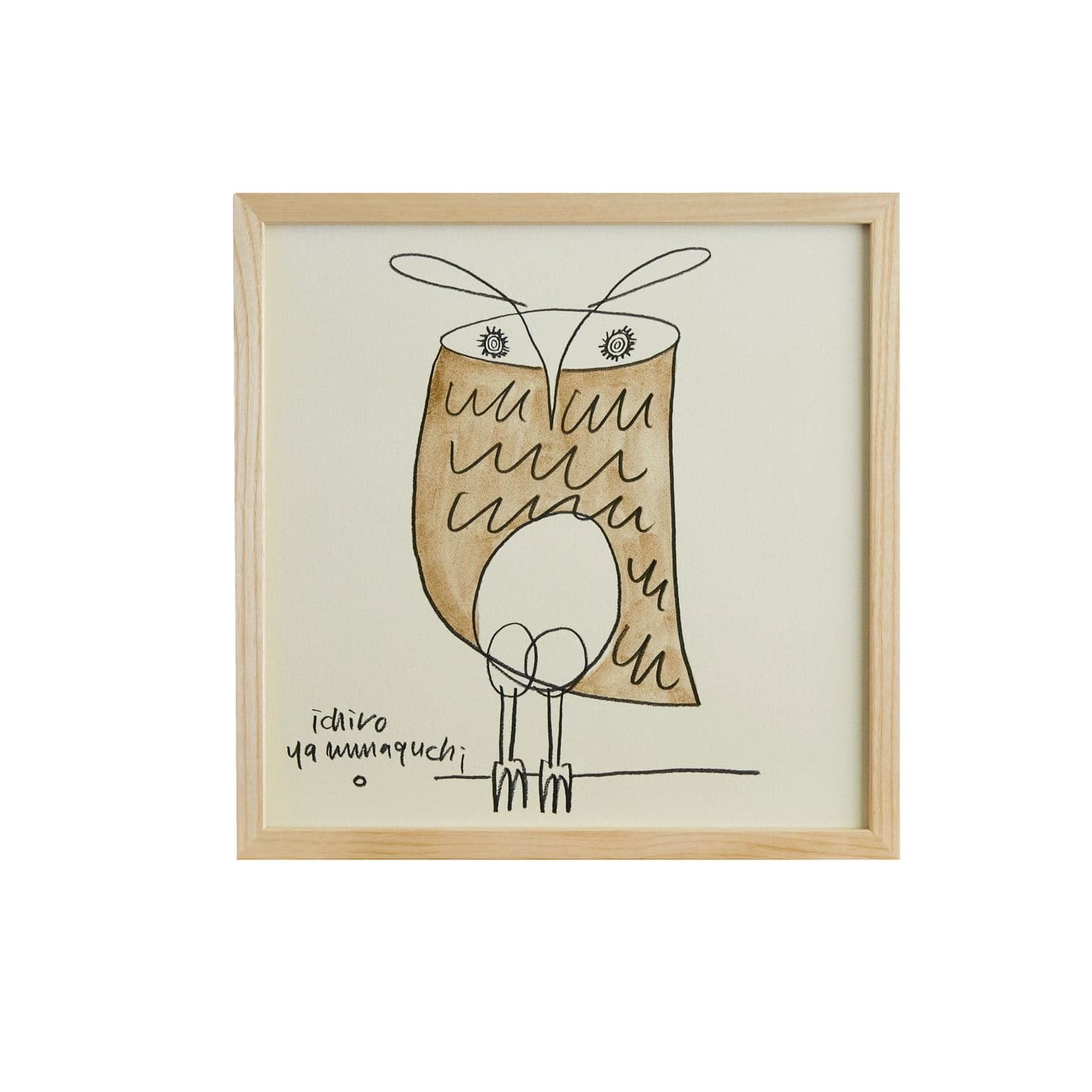 定番品】山口一郎 「Owl」｜ポスター｜IDEE SHOP Online