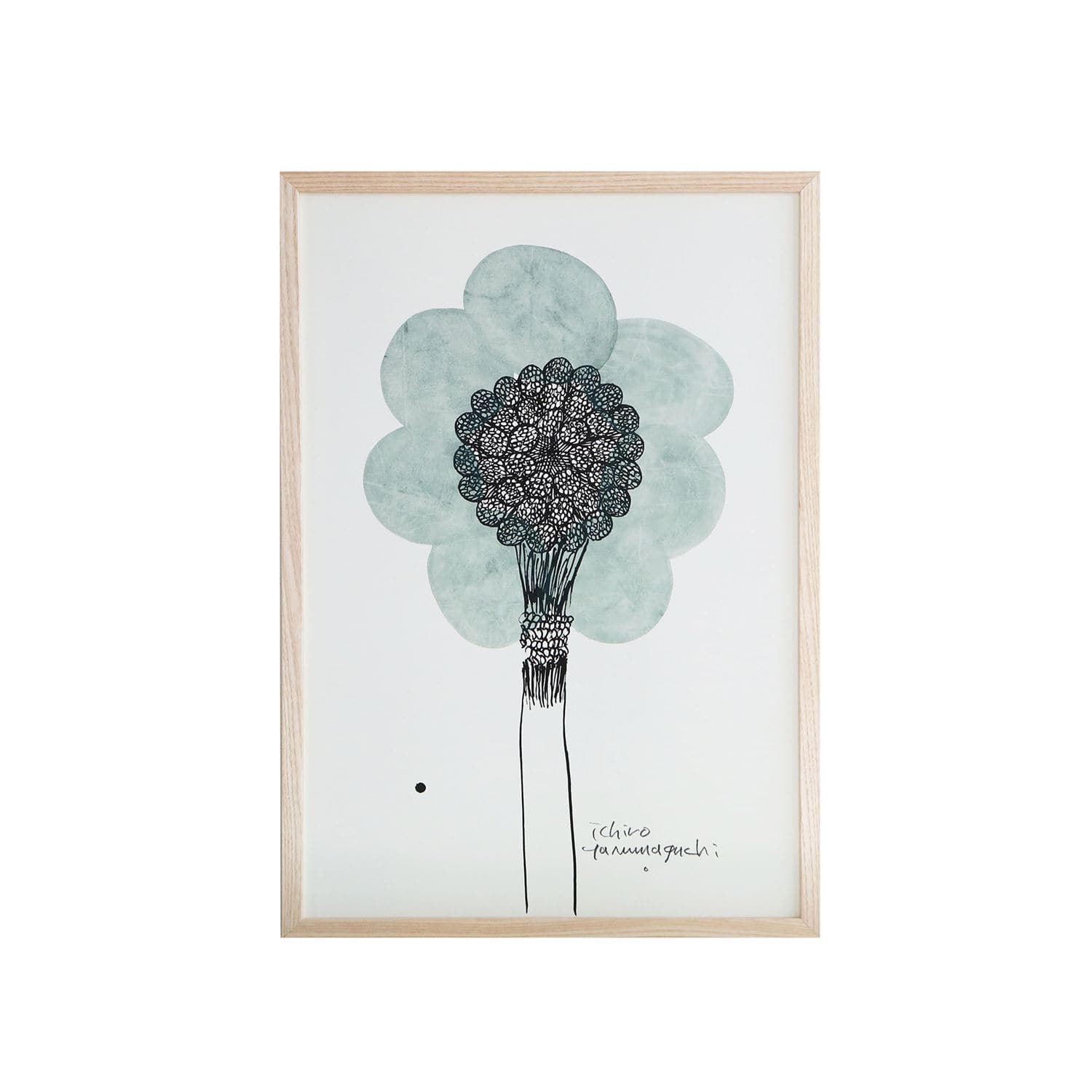 定番品】山口一郎 「HANA-green」｜ポスター｜IDEE SHOP Online